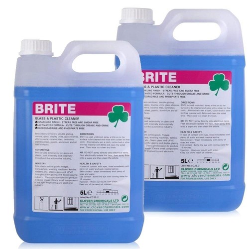 Clover brite glass window - glass,
