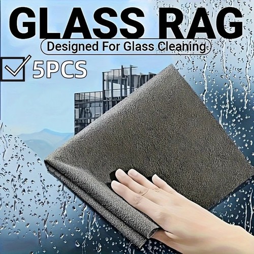 5pcs microfiber magic glass - microfiber,