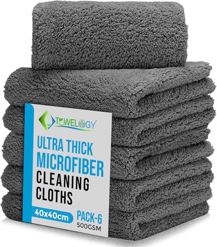 Ultra thick microfibre cloths - thick,