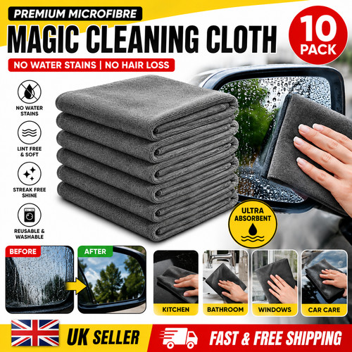 5pcs microfiber glass - glass, cleaning