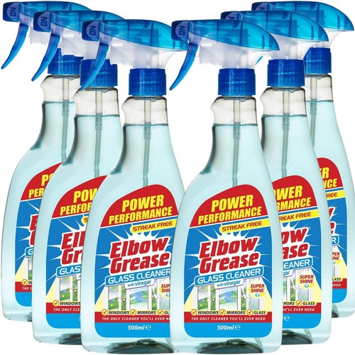 Elbow grease glass cleaner - grease,