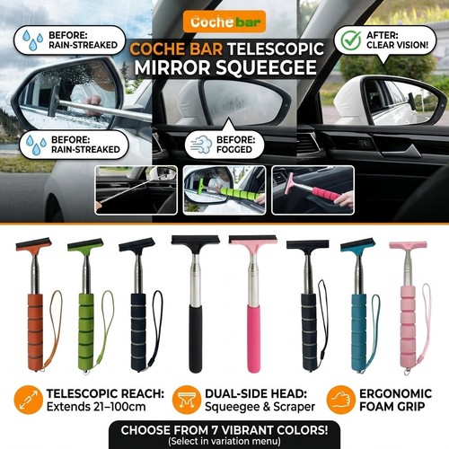 Car rearview mirror cleaning - mirror,