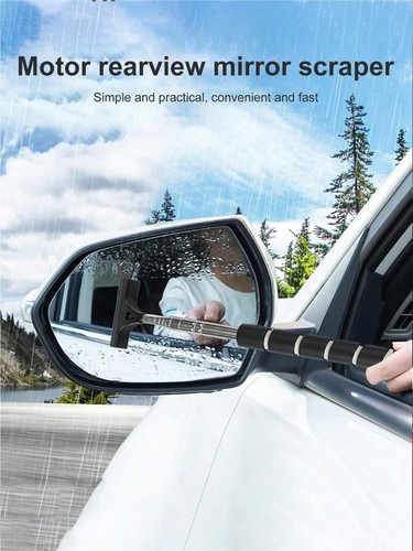 Retractable car side - retractable, mirror